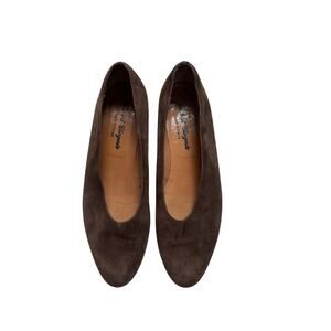 Robert Clergerie Suede Flats Sz. 8. Pre-owned